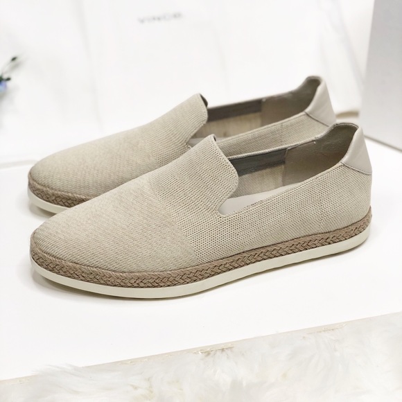 Vince. Dillon Pull On Sneaker Flax 8 Espadrille - Picture 7 of 15
